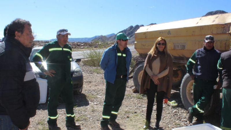 Avanza la obra de repavimentación de acceso a Las Termas