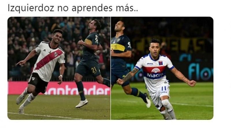 Andrada, Izquierdoz y Benedetto, los preferidos de las cargadas