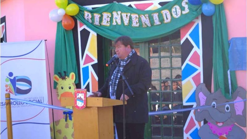 Inauguración y remodelación de espacios de primera infancia en Tinogasta