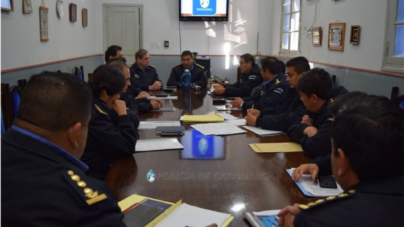 Se reunió la cúpula de la Policía, presentaron balances y el plan de seguridad