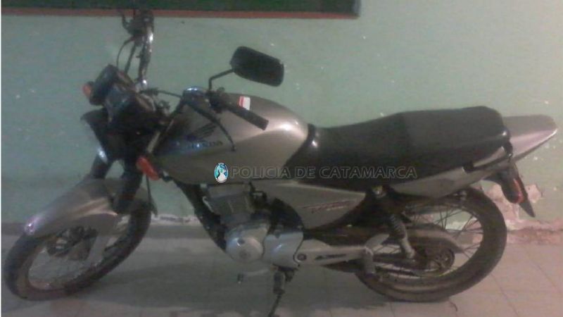 Recuperan una moto con pedido de la Justicia desde 2014