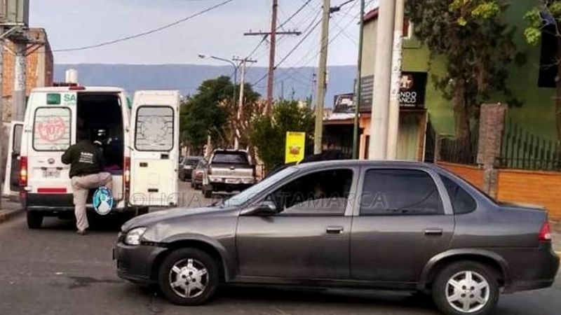 Un hombre salió golpeado tras un accidente
