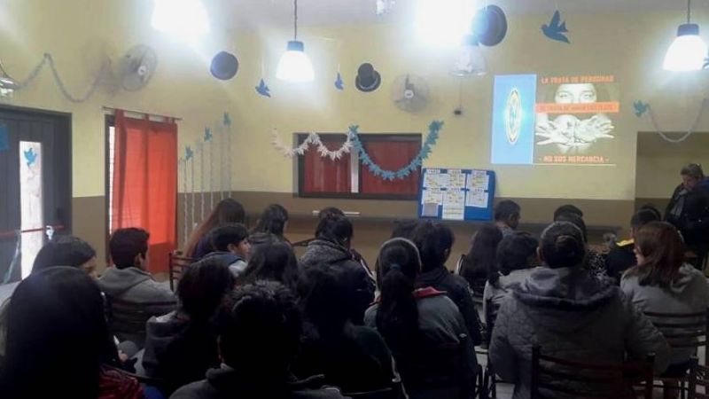 Trata de Personas brindó charlas a alumnos en Ambato