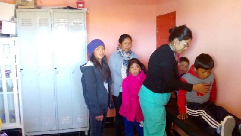 La Dirección Materno Infantil trabajó en Belén