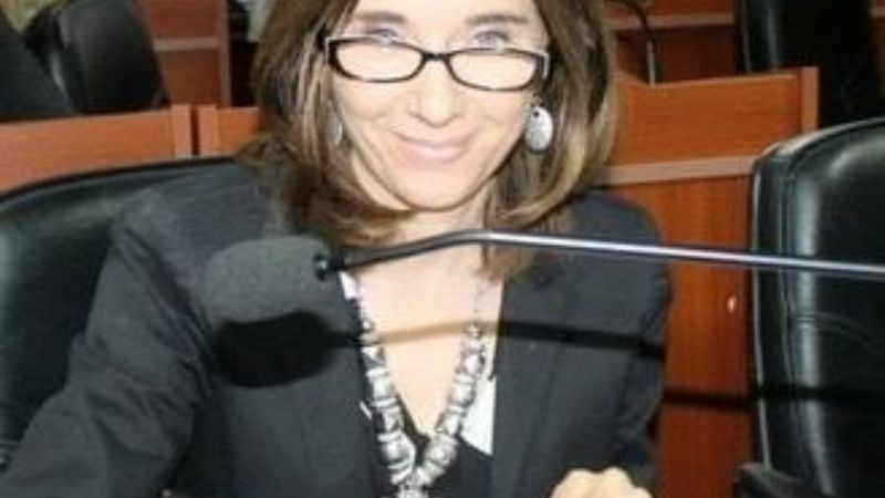 Diputada fue borrada de la lista y reclama su espacio