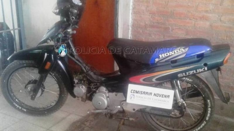 Un detenido y una moto recuperada