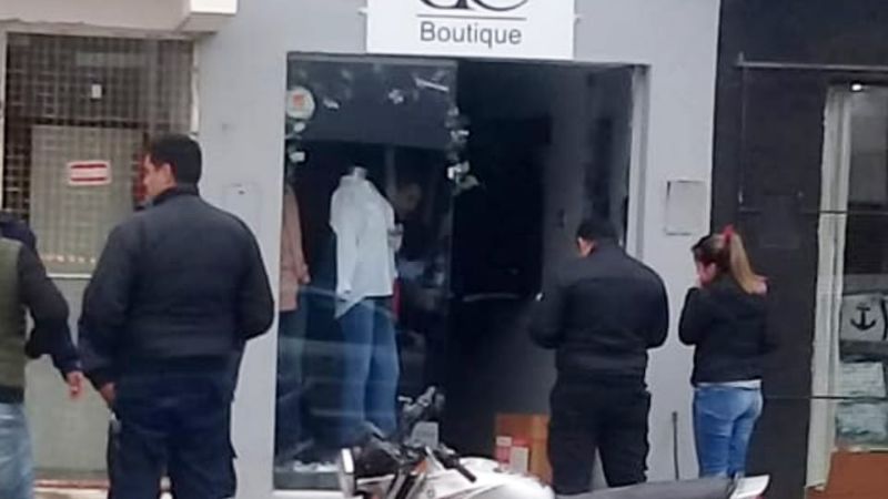 Robaron en local en pleno centro de Recreo