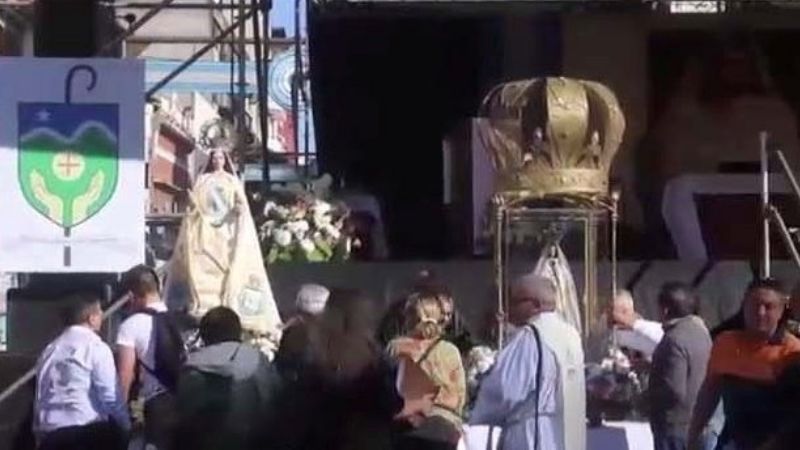 La Virgen del Valle engalanó la Fiesta de Corpus Christi en Tucumán