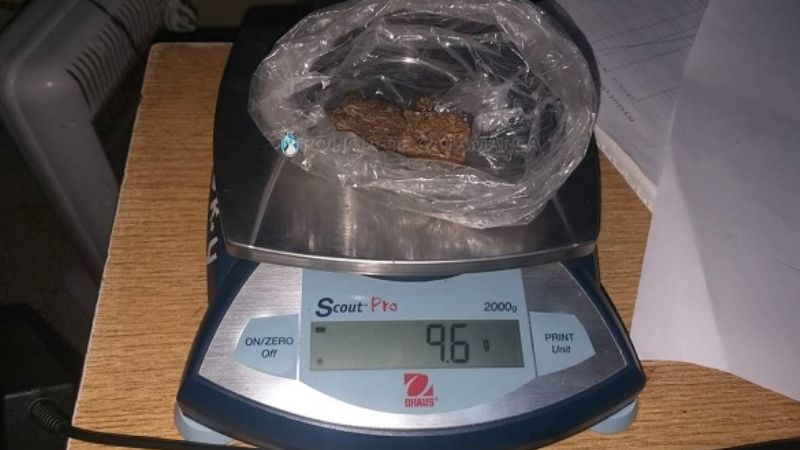 Los detienen con 200 gramos de marihuana