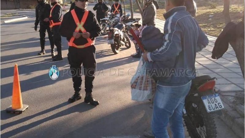 Rigurosos controles: secuestran casi cien vehículos y varios arrestados