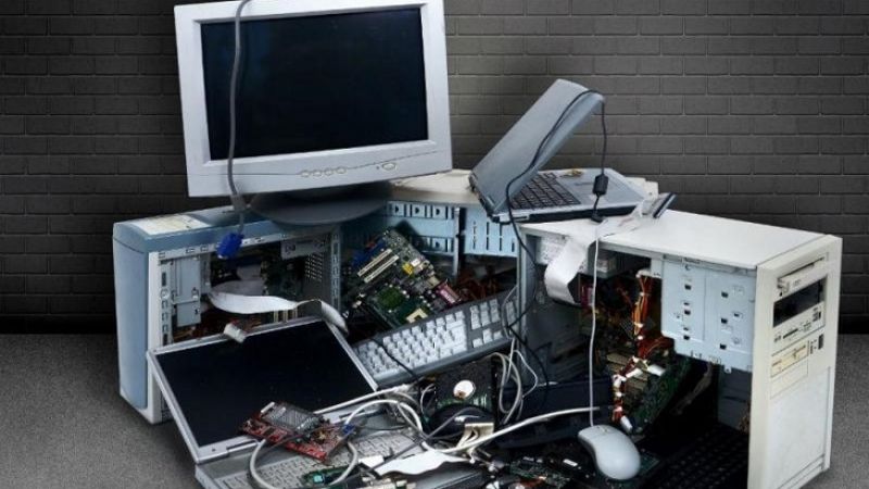 Campaña de reutilización de residuos electrónicos