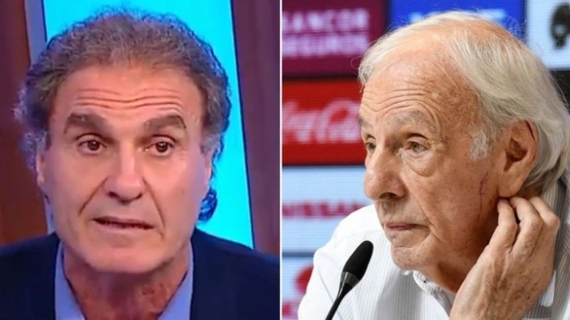 Escandaloso cruce entre César Luis Menotti y Oscar Ruggeri