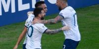 CUMPLIDOR. Lautaro Martínez, el goleador argentino en la Copa.
