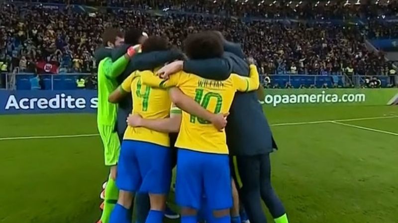 Brasil pasó por penales y espera por Argentina o Venezuela