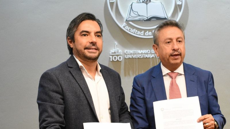 La Facultad de Derecho firmó convenio con Universidad de México