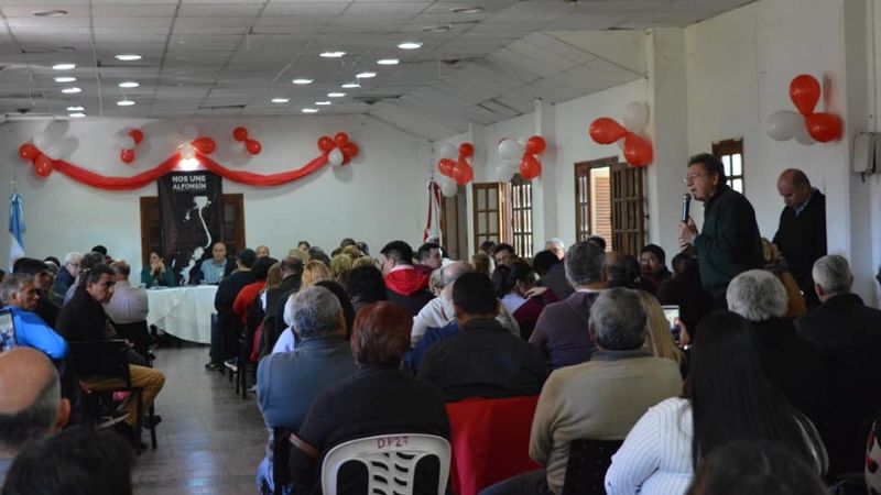 Enérgico discurso de Castillo que arengó por Fama y reconoció a Corpacci