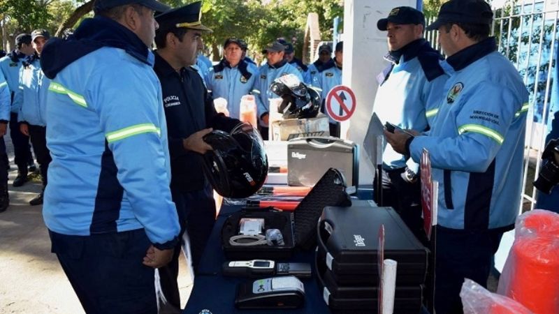 Entregaron elementos en la Dirección de Seguridad Vial