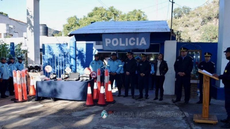 Entregaron elementos en la Dirección de Seguridad Vial