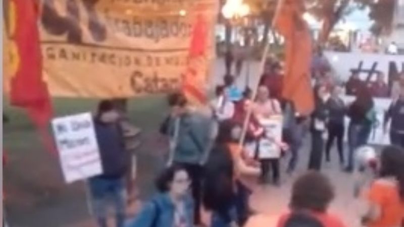 En Catamarca marcharon pidiendo "Ni una menos"