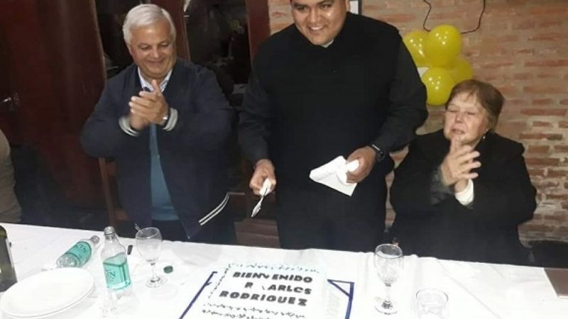 Icaño: emotiva recepción al nuevo Administrador Parroquial