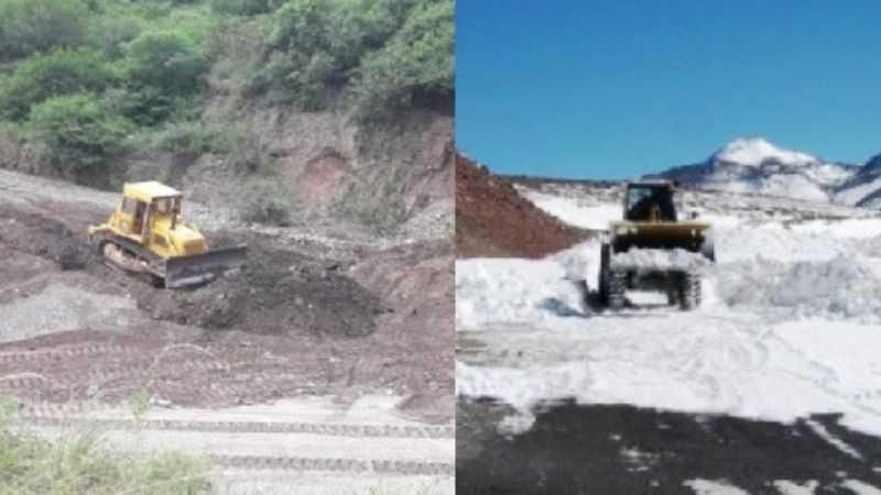 Sigue intransitable La Cébila y está cerrado el Paso