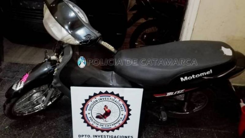Arrestan a un joven por el robo de una moto