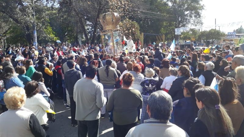 La Virgen del Valle visita Villa Mariano Moreno en Tucumán