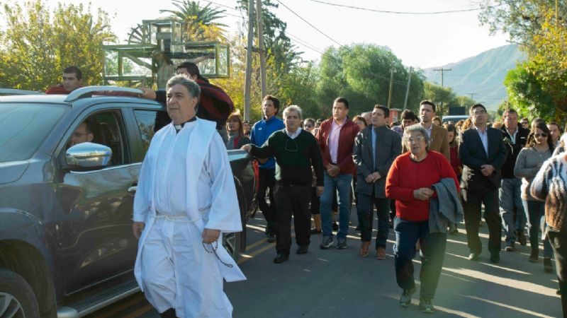 Culminaron las fiestas del Señor de los Milagros en La Tercena