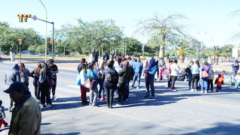 Nueva protesta de “usurpadores” del Lote Parque Sur