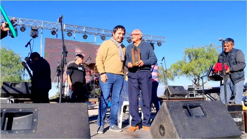 Salado disfrutó del espectáculo “Tinogasta Fuelle”