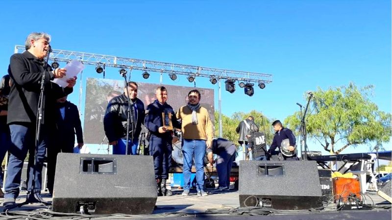 Salado disfrutó del espectáculo “Tinogasta Fuelle”