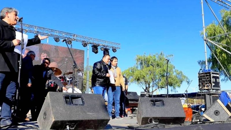 Salado disfrutó del espectáculo “Tinogasta Fuelle”