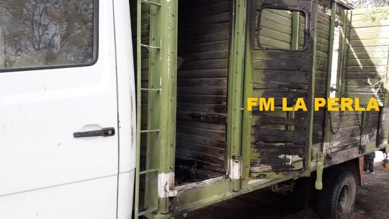 Se vengó de su padre por golpearla y le quemó el camión