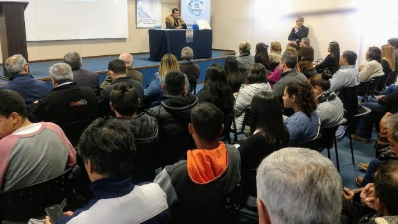 Esquiú en su rol de periodista