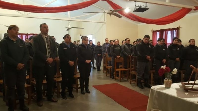 Celebran Pentecostés en el Servicio Penitenciario