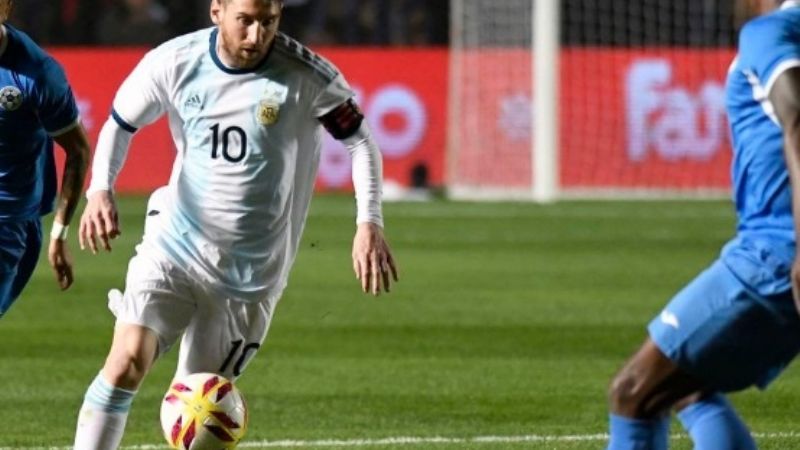 Argentina goleó a Nicaragua en San Juan