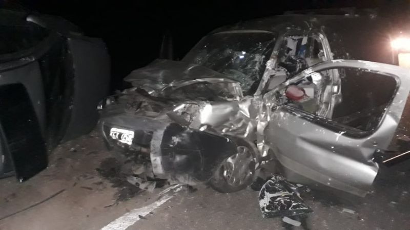 Tres catamarqueños murieron tras un choque frontal en La Rioja