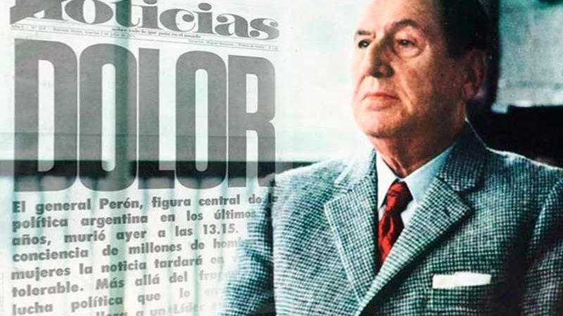 Aniversario del fallecimiento de Juan Domingo Perón