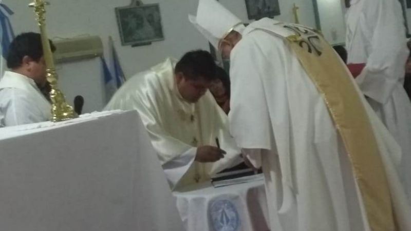 Asumió el nuevo Administrador Parroquial en Icaño