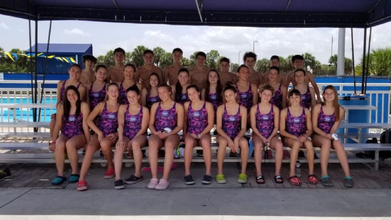 Nadadores catamarqueños en Miami