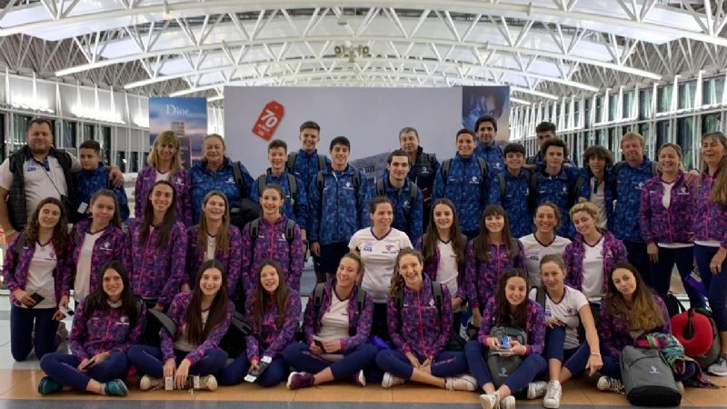 Nadadores catamarqueños en Miami