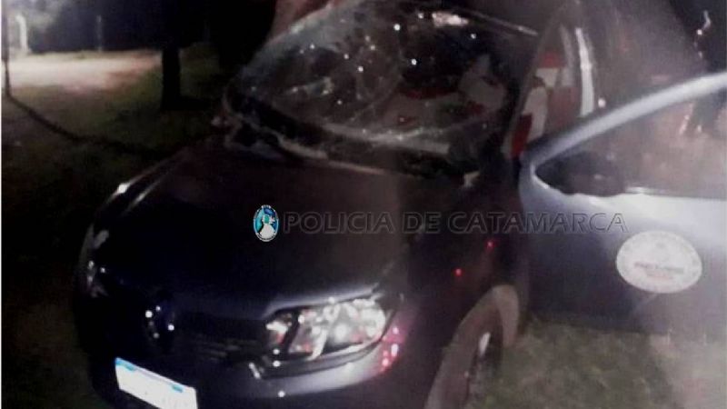 Violento choque en la ruta 1