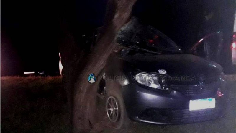 Violento choque en la ruta 1