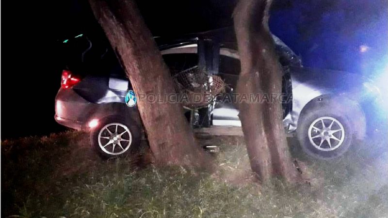 Violento choque en la ruta 1