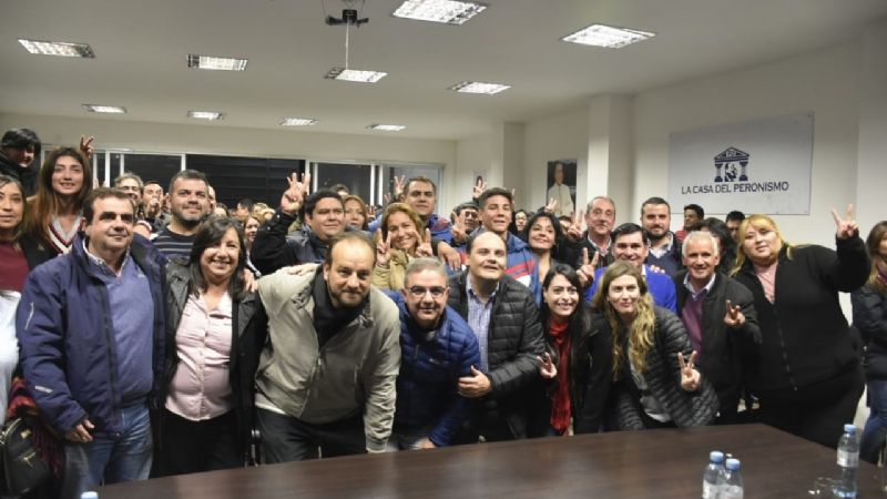 Mensaje de unidad de precandidatos del Frente de Todos en Capital