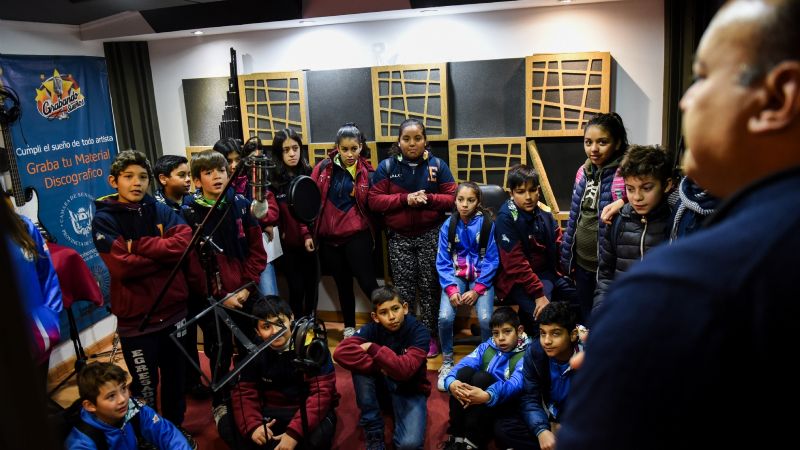 El Senado recibió la visita de alumnos de Valle Viejo