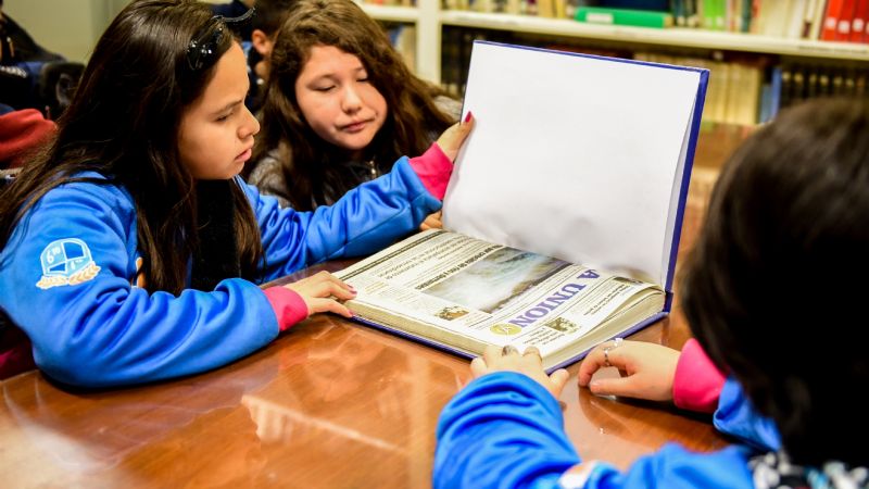 El Senado recibió la visita de alumnos de Valle Viejo