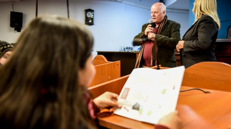 El Senado recibió la visita de alumnos de Valle Viejo