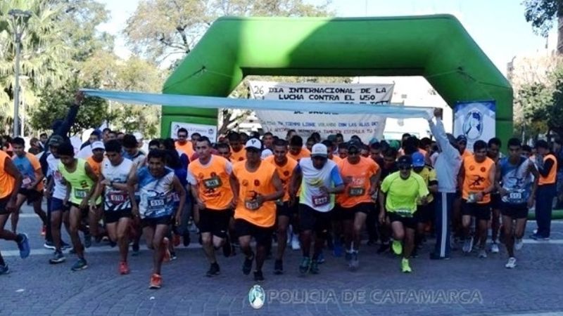 Agradecieron por los apoyos a la prueba contra las drogas