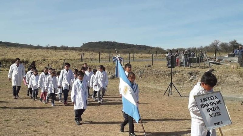 Ipizca fue sede en Ancasti del acto por el 9 de julio